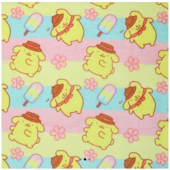 NEW! Pompompurin Silk Touch Blanket 40in x 50in! - Picture 1 of 3